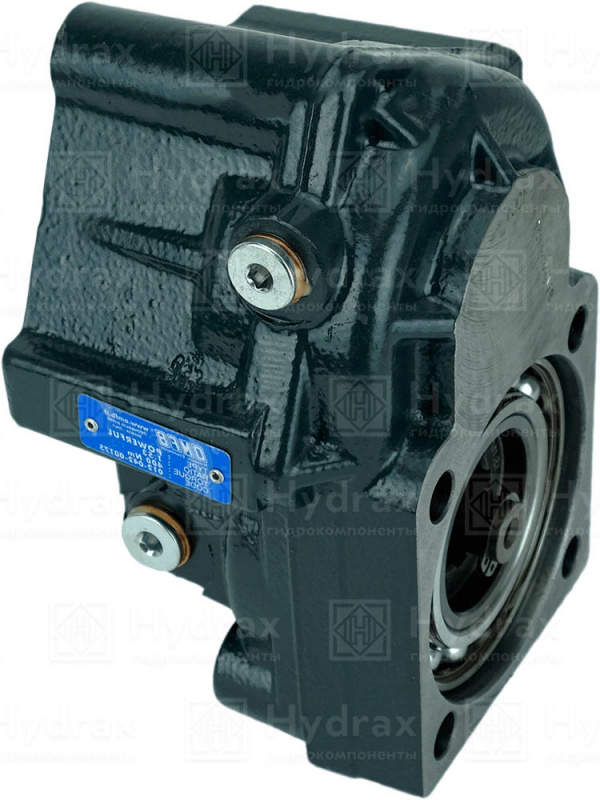 Коробка отбора мощности ISO (400Нм) для КПП ZF 6S, 9S, 16S с пневмоуправлением